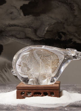 现新中式复古不规则陶瓷花瓶摆件桌板间客厅样面装饰组合