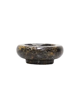 北欧轻奢大理石绿植苔藓绿景盆摆件玄关酒店售楼处样板间边几装饰