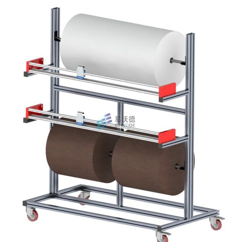 打膜装膜架气泡膜缠绕膜纸纸夹板珍珠棉卷材材架,淘宝优惠券,粉丝福利购,淘宝优惠卷