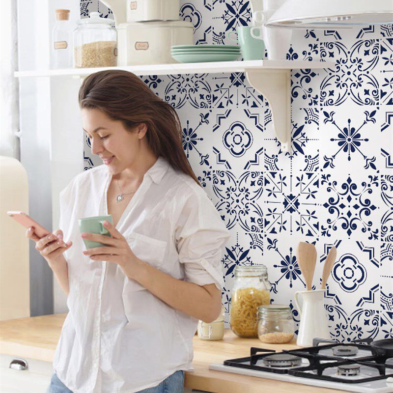 厨房卫生间浴室自粘地板贴墙贴花砖防水瓷砖贴纸装饰地贴,淘宝优惠券,粉丝福利购,淘宝优惠卷