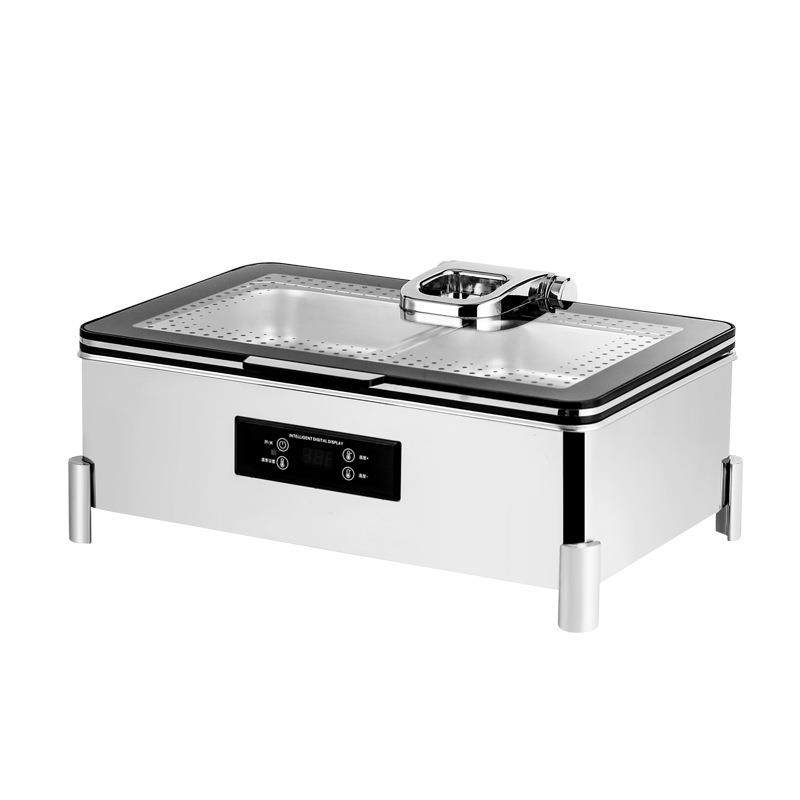 干式免水加热餐炉商用不锈钢自助餐保温炉智能数控液压可视布菲炉,淘宝优惠券,粉丝福利购,淘宝优惠卷