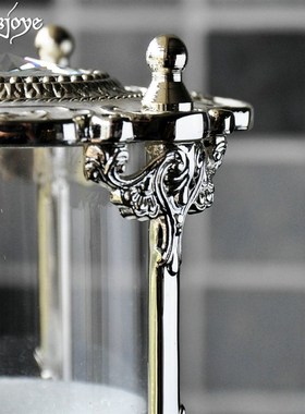 幻辰金属沙漏分钟计时器创意摆件家居装饰品书房桌面礼物