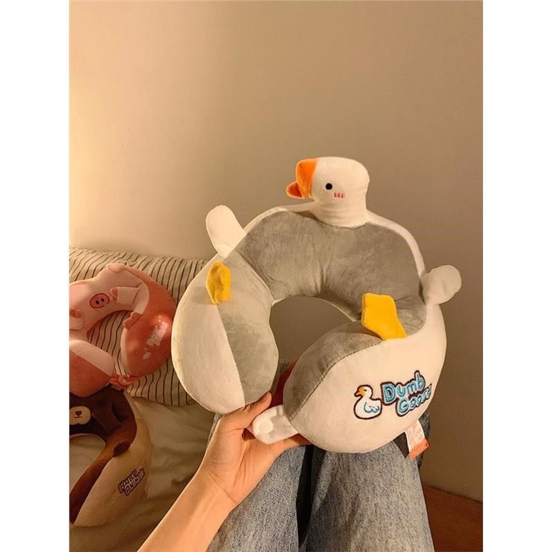 可爱卡通u型枕护颈椎记忆棉办公室午睡专用脖枕脖子靠枕枕头u形枕,淘宝优惠券,粉丝福利购,淘宝优惠卷