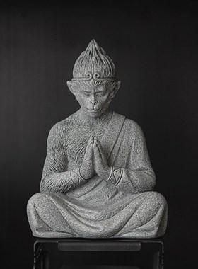 S . P.紫泉涧.装饰摆件齐天大圣孙斗战胜佛  新伦