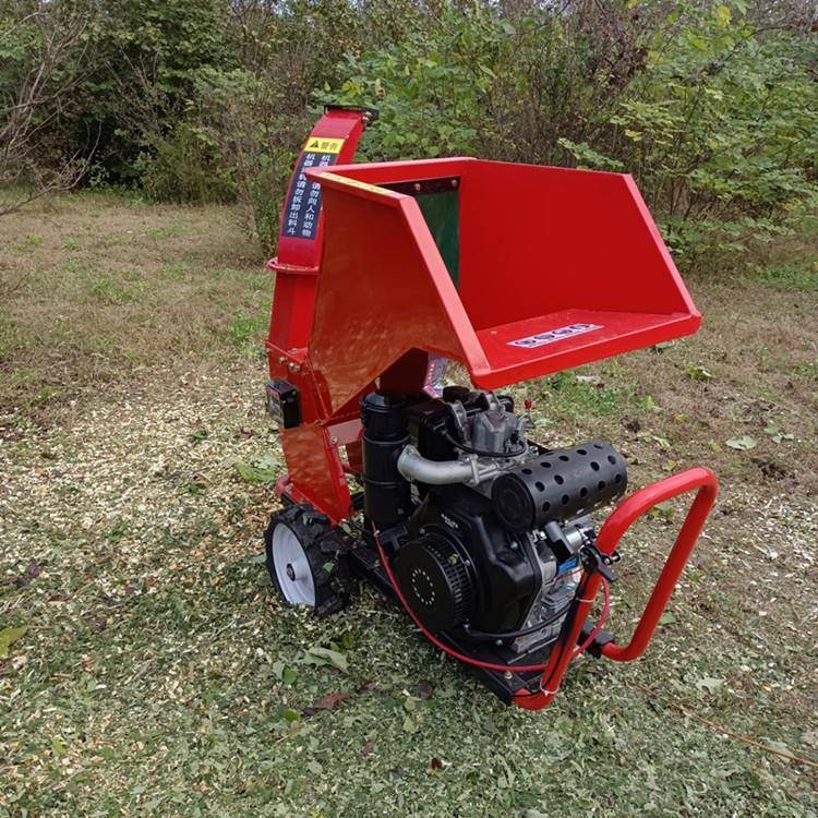家用小型碎枝机柴油树枝粉碎机多功能秸秆破碎机工厂定制 - 图1