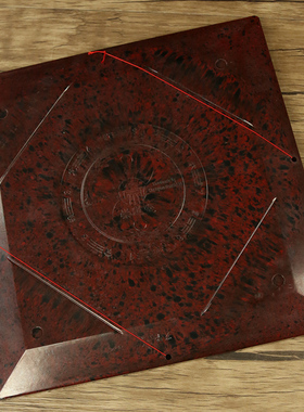 崇道堂罗盘高精度专业盘大字体指南针携带小号大号八寸三