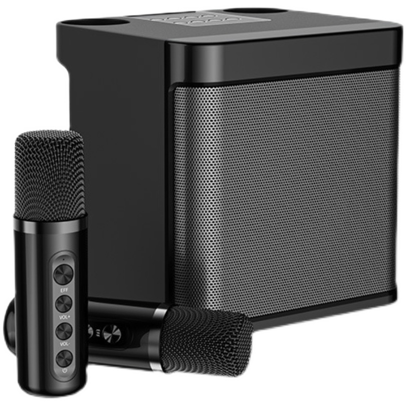 家庭KTV套装全民K歌音响跳舞户外大功率无线话筒儿童家用唱歌机 - 图3