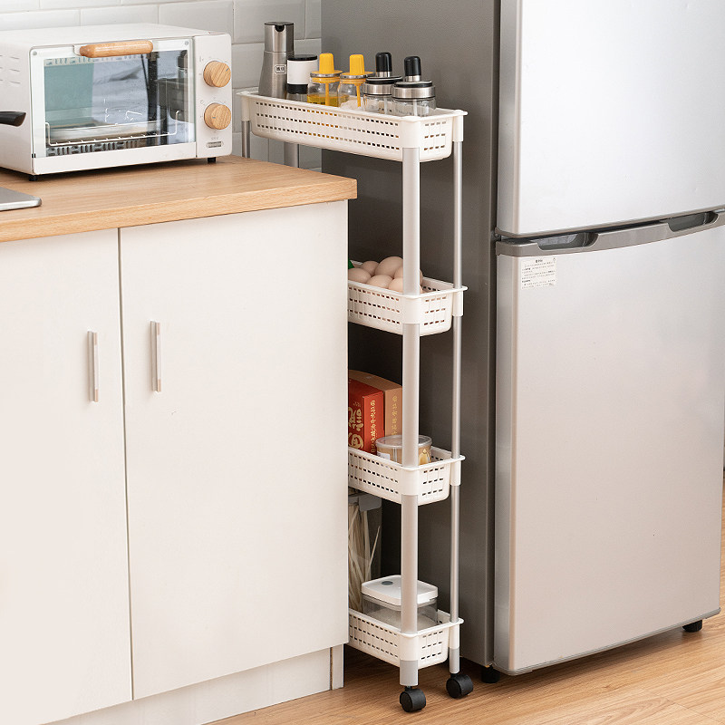 小推车落地厨房浴室移动零食卫生间多层卧室窄缝收纳储物,淘宝优惠券,粉丝福利购,淘宝优惠卷