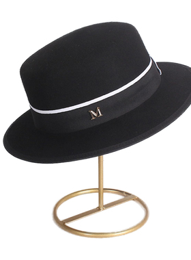 样板房衣帽间男士欧式家居展厅摆件衣柜陈列礼帽装修全屋定制