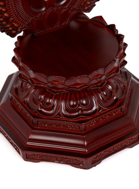 吉善缘 树脂莲花底座 底座家居装饰品工艺礼品摆件