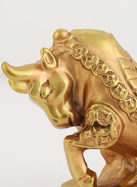 瑞龙 铜鸡二生肖摆件铜虎牛鼠马狗兔象十羊猴蛇猪家居装饰