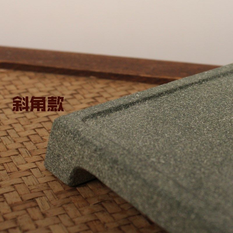 石头托盆底座天然青石四方形挡水边花盆底托石垫花几石台盆景台座,淘宝优惠券,粉丝福利购,淘宝优惠卷