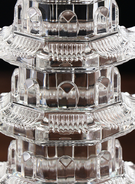 桌面彩色文昌塔层9层七层十三层桌书房装饰客厅摆件