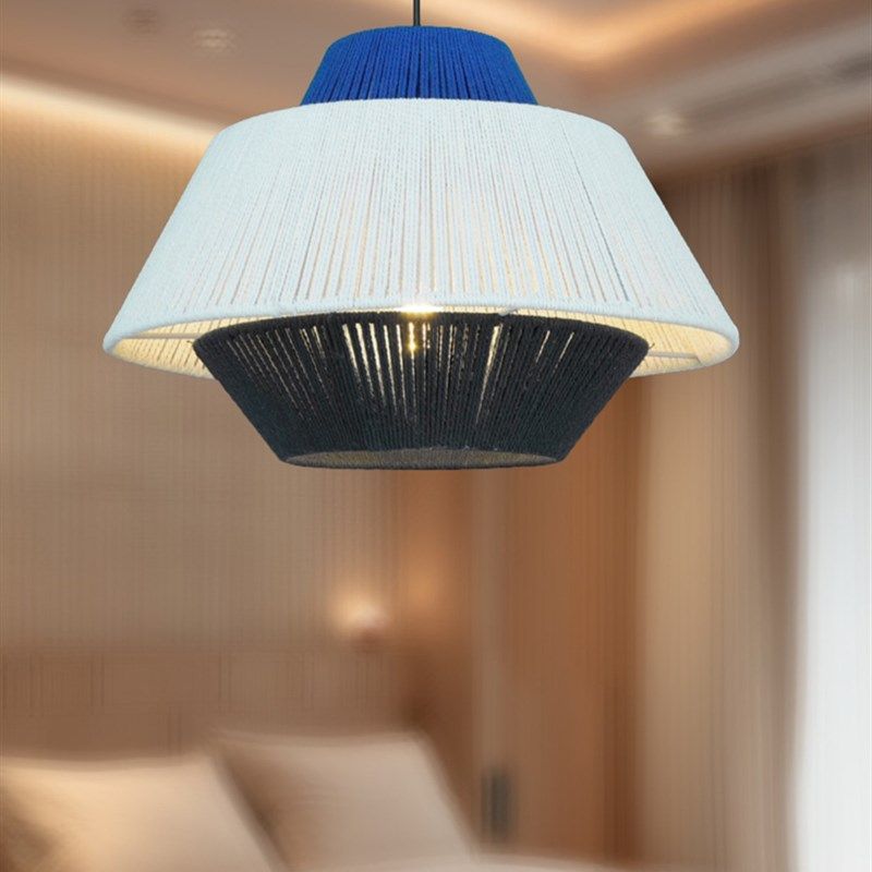 中式藤编吊灯藤艺餐饮间民宿客厅卧室覆古茶室麻绳日式餐厅吊灯,淘宝优惠券,粉丝福利购,淘宝优惠卷