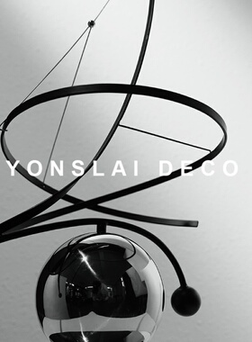 现简约店象几何摆件客厅玄关售楼处样板间酒抽创饰装意品