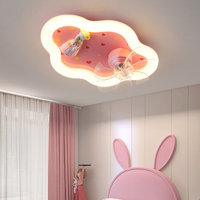 灯氏全光谱护眼儿童房静音摇头变频女孩卧室公主,淘宝优惠券,粉丝福利购,淘宝优惠卷