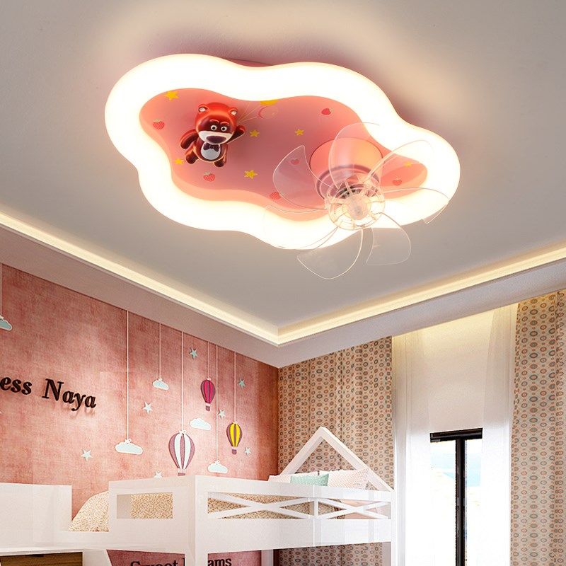 灯氏全光谱护眼儿童房静音摇头变频女孩卧室公主,淘宝优惠券,粉丝福利购,淘宝优惠卷