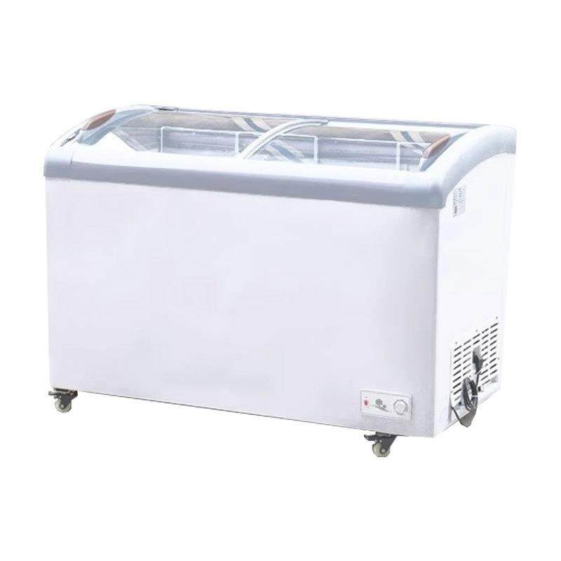 冰淇淋雪糕柜超市商用大容量展示柜冷藏冷冻两用透明玻璃门展示柜,淘宝优惠券,粉丝福利购,淘宝优惠卷