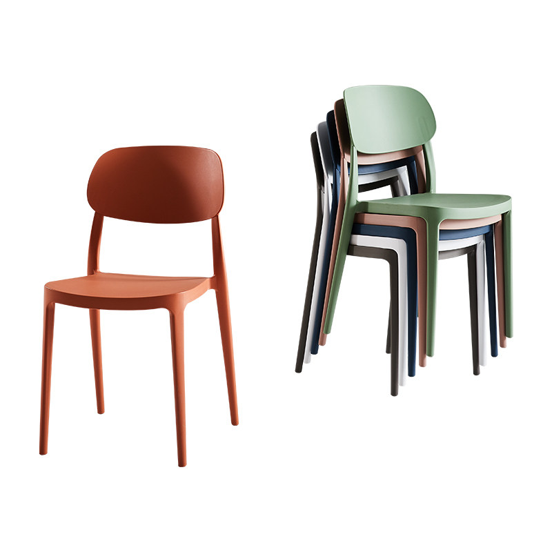 现简约塑料椅子可叠放家用靠背凳子大人餐桌椅餐厅等位椅带坐垫,淘宝优惠券,粉丝福利购,淘宝优惠卷