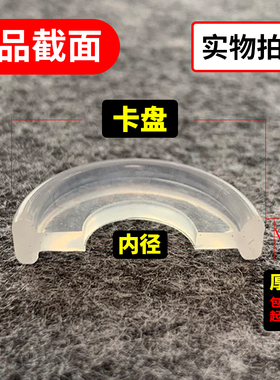 美国3A标准快装垫/食品级垫圈/不锈钢接头垫片/进口矽胶/三元乙丙