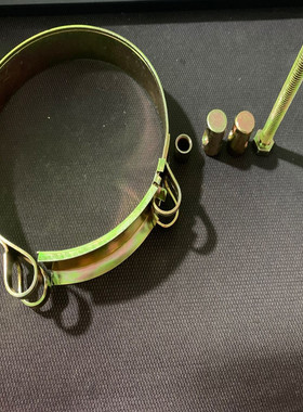 欧式加厚管箍铁镀锌喉箍油管管卡管夹强力卡箍抱箍水管固定卡子