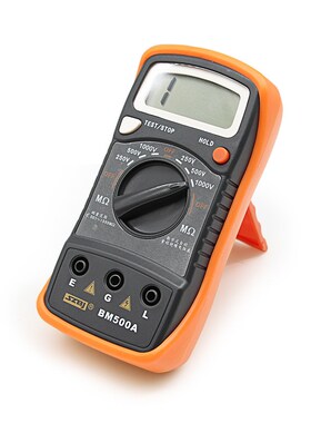 滨江BM500A数字绝缘电阻测试仪电子摇表500V 1000V兆欧表电阻表