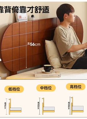 【小万家具】北欧实木床中古家具卧室一米八双人床民宿法式复古床