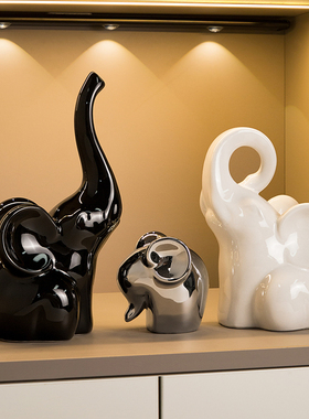 轻奢现代玄关桌面摆件家居客厅酒柜电视柜装饰品创意乔迁新居礼物