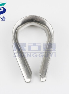 正宗304不锈钢套环 夸口 鸡心环 三角环 钢丝绳保护环 羊眼钢丝环
