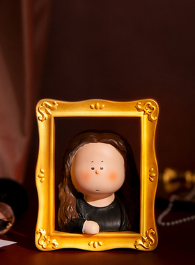 艺术家创意茶几桌面小摆件客厅电视柜酒柜家居装饰品儿童生日礼物