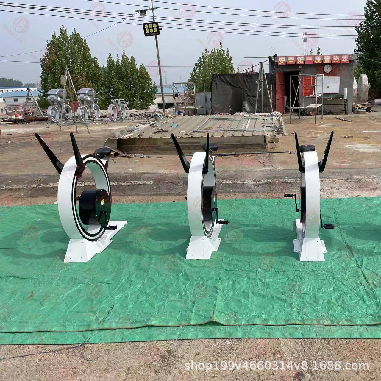 Internet celebrity unicycle competitive riding competition power generation bicycle outdoor dynamic bicycle pedal unpowered bicycle