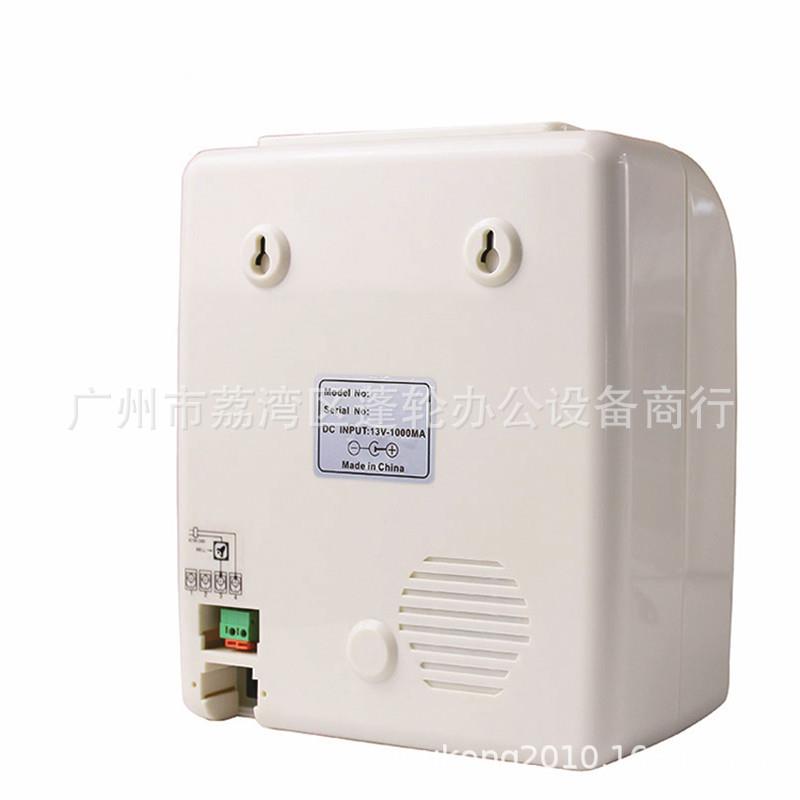 English version of foreign trade export paper card button attendance machine clock machine S-960 two-color printing LCD clock clock
