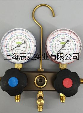 瑞士威科REFCO空调加氟BM2-6-DS-R22冷媒压力加液表组BM2-6-DS-R3