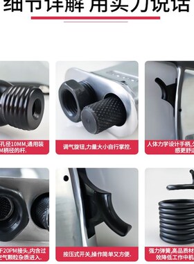 气铲气动除锈枪CZ1焊渣清理刹车片铲头铲刀配件气动冲击撞锤风镐