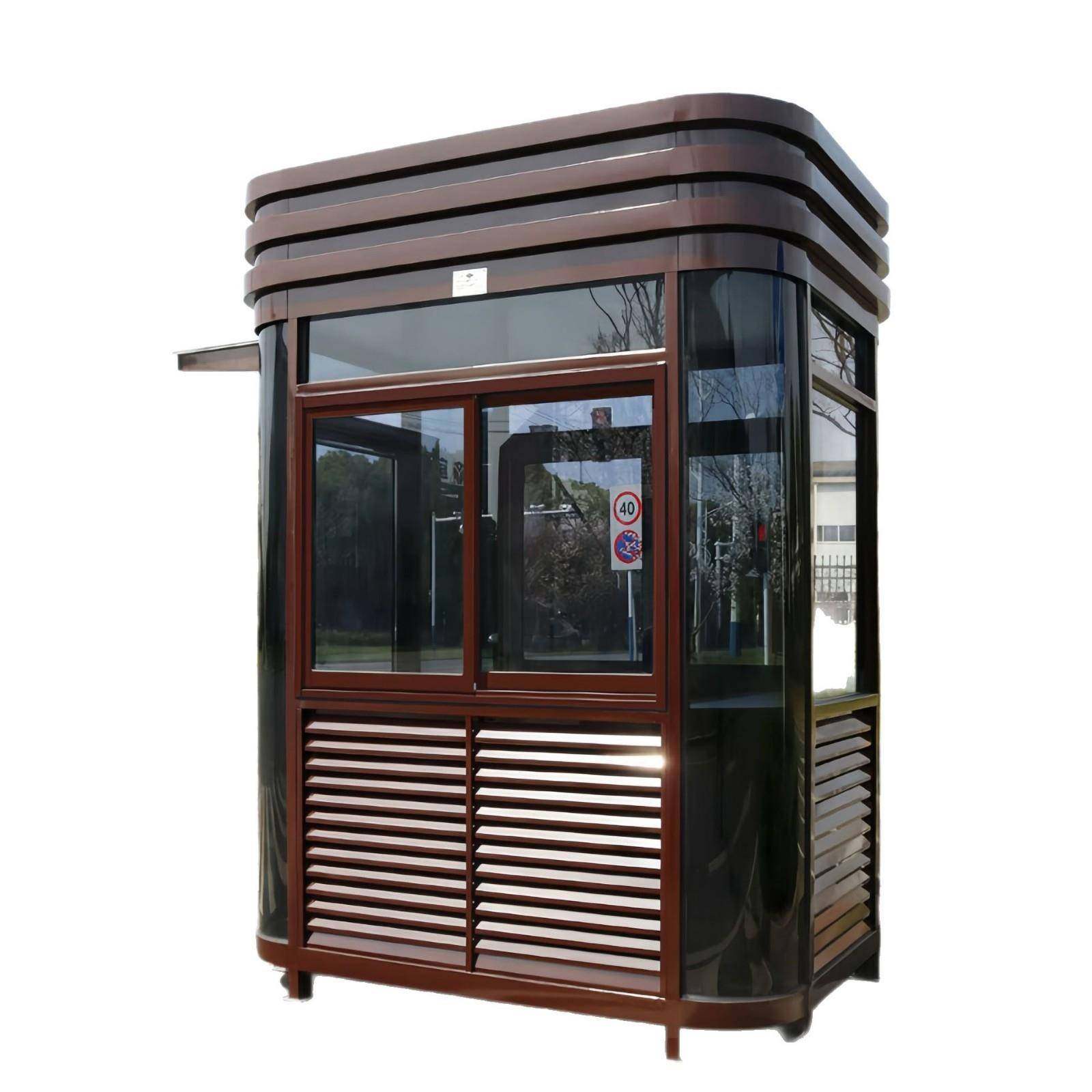 户外钢结构成品岗亭保安亭小区物业停车场收费门卫值班室厂家住人,淘宝优惠券,粉丝福利购,淘宝优惠卷