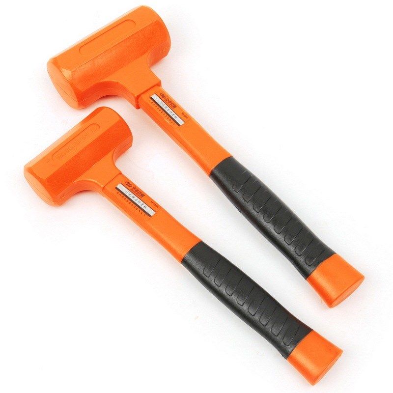 华丰巨箭1LB-2LB双色防震橡胶锤无弹力锤安装锤橡胶锤五金工具锤,淘宝优惠券,粉丝福利购,淘宝优惠卷