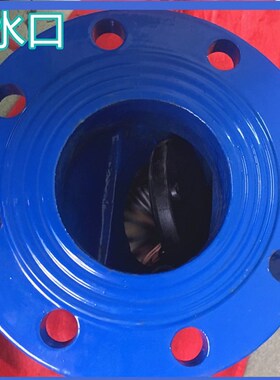 橡胶瓣法兰止回阀消防水泵单向阀止逆阀水管道阀门DN5 80 100 150