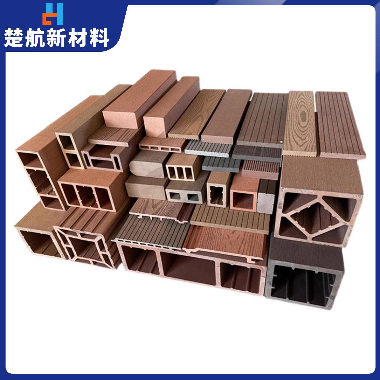 按需代加工室外塑木凳条户外木塑实心板公园椅凳条庭院坐凳条 - 图0