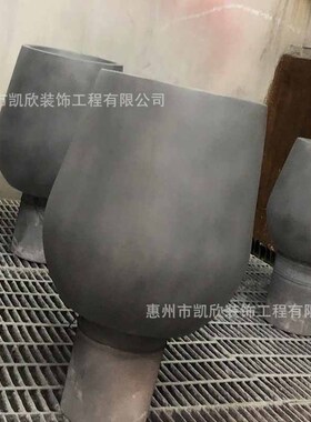 户外玻璃钢花盆商场美陈大花器组合椭圆落地大花钵种植槽花池厂家