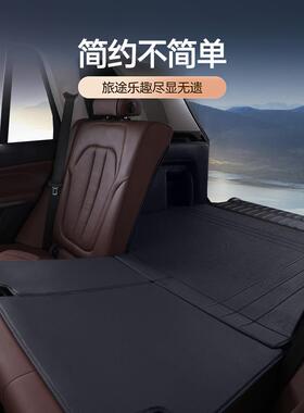 专用于2023款阿维塔1112后备箱垫全包围无异味真皮汽车尾箱垫子