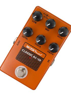 MOSKYaudioCLASSICAC-30电吉他音箱模拟箱模箱头箱体模拟单块