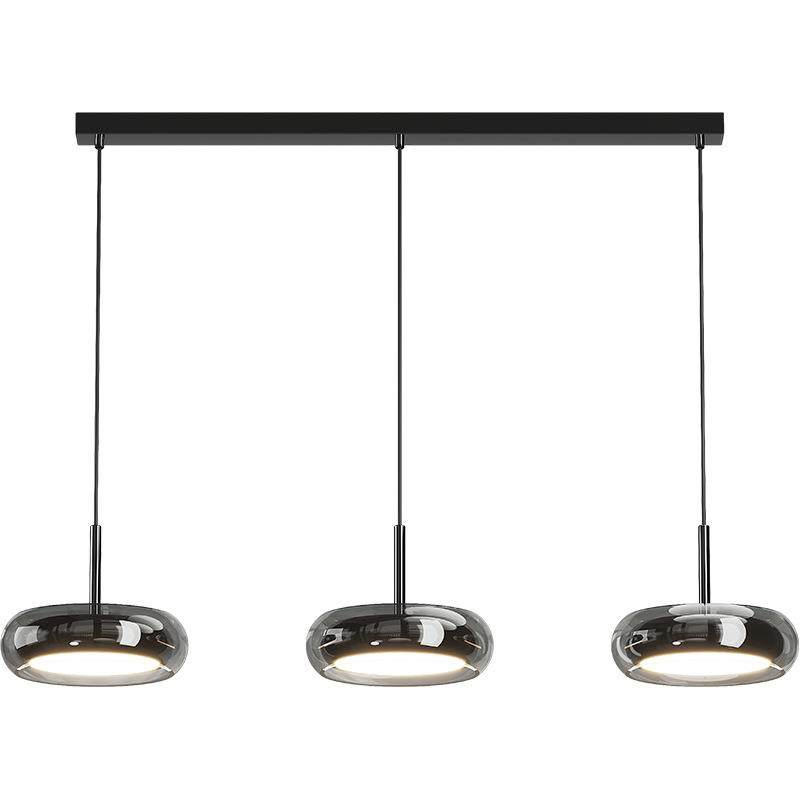 现代简约意式极简餐桌灯具设计师高级感中古饭厅吧台灯三头餐厅灯,淘宝优惠券,粉丝福利购,淘宝优惠卷