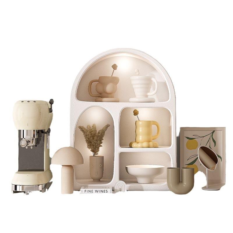 飘窗收纳窗台空间利用小书架书桌立柜储物置物架床头奶油风小柜子 - 图3