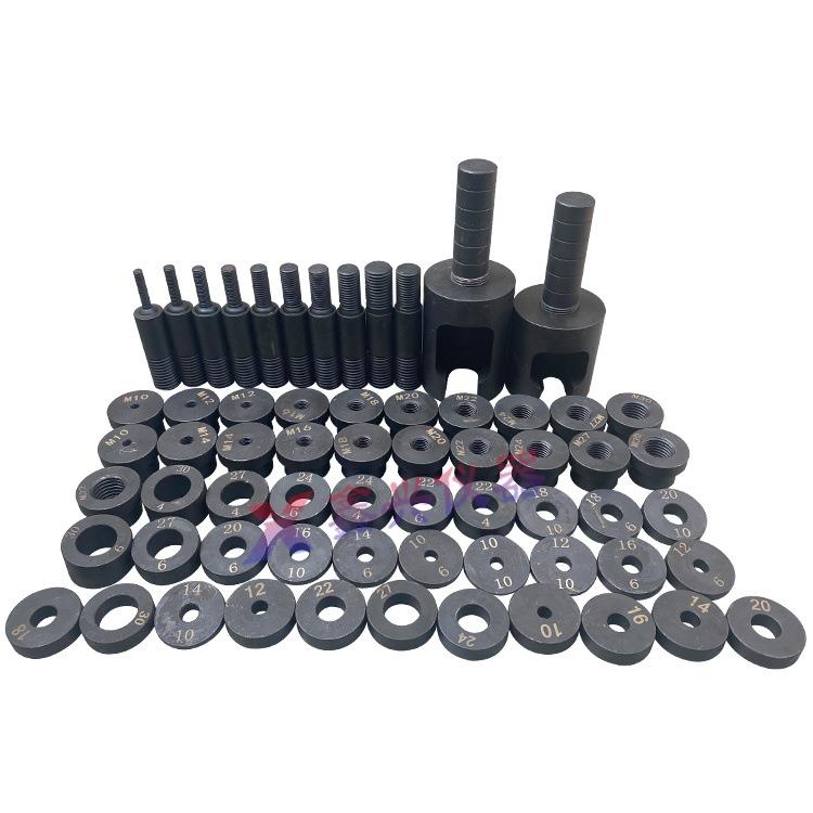 高强螺栓试验夹具拉伸工装楔负载试验装置螺母荷载抗拉拉力环芯棒 - 图0