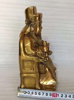 飞龙纯铜包青天包拯包公铜像青天大人铜像家居摆件