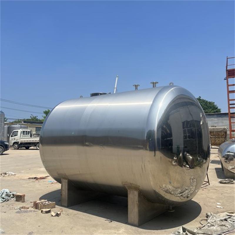 食用油酒液体密闭式储罐工业污水处理储存罐3吨5吨304不锈钢储罐 - 图2