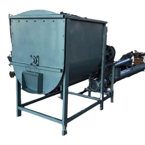 河北卧式饲料搅拌机草粉肥料大中小型搅拌机拌料机混合机混料机 - 图3