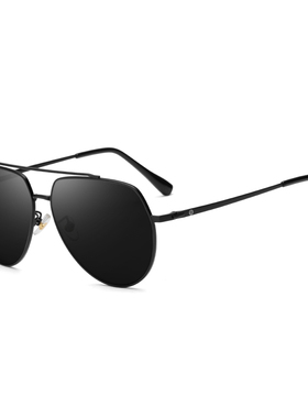 近视墨镜男士太阳镜成品偏光开车专用飞行员驾驶镜蛤蟆带度数定制