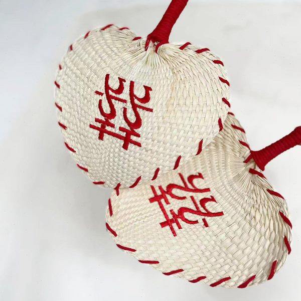 新娘晨袍拍照喜扇手摇扇芭蕉扇晨拍道具手拿蒲扇喜字绣字草编扇子,淘宝优惠券,粉丝福利购,淘宝优惠卷