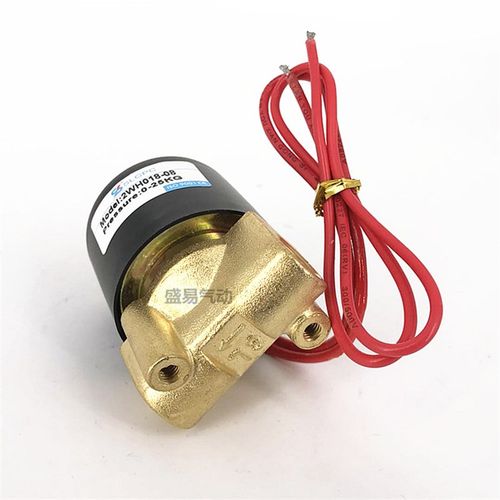 2分高压电磁阀 2WH018-08 常闭高压水阀气阀 AC220V DC24V SLGPC - 图2